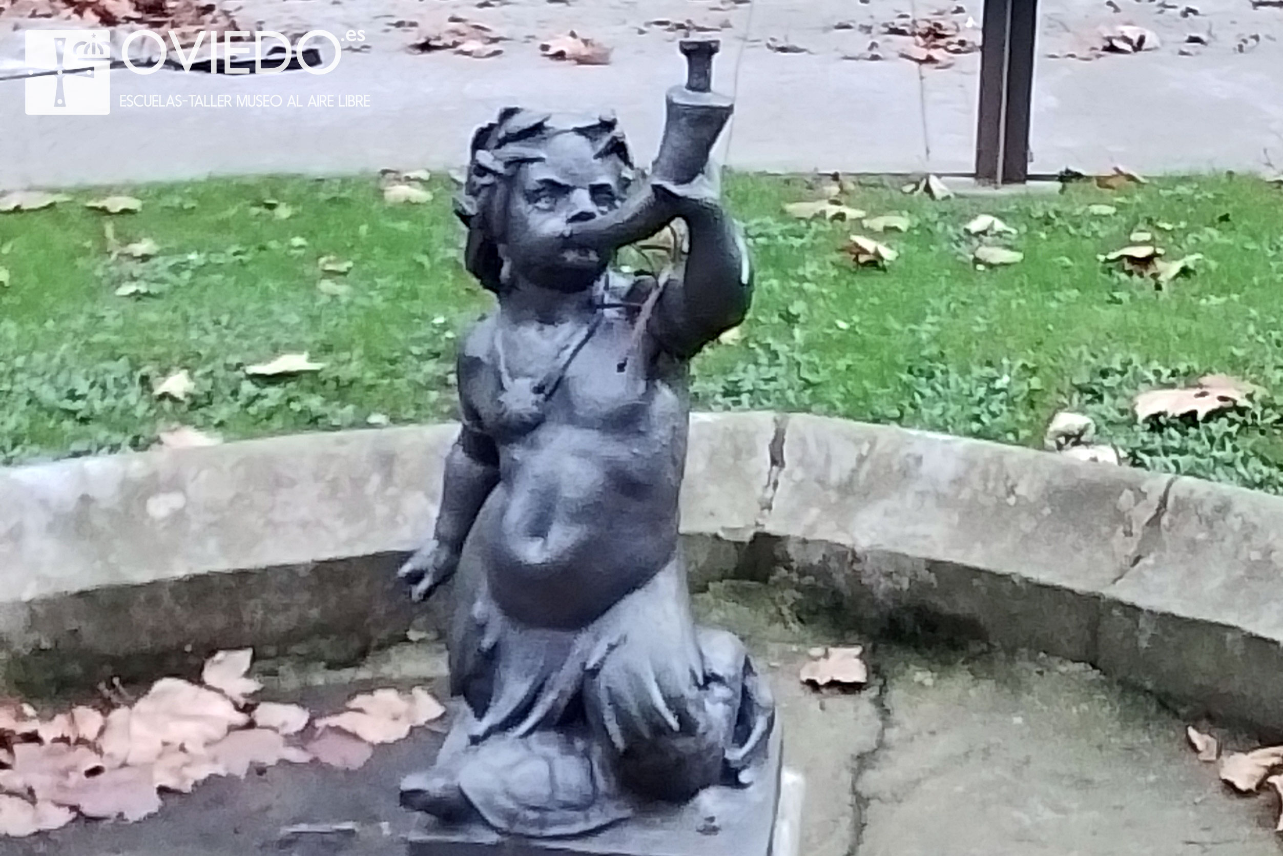 Escultura Fuente del angelín